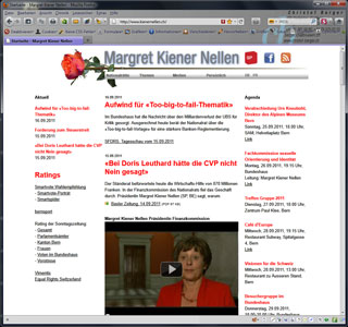 Website Margret Kiener Nellen